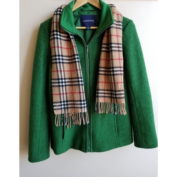 Lands' End Jackets & Blazers - NWOT Wool Pea Coat